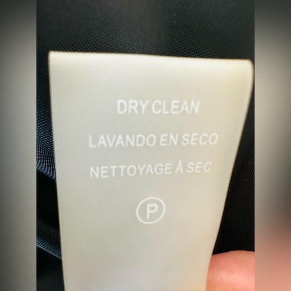 Karl Lagerfeld Paris Monochrome Tweed Fringe Ruffle Coat Size 2 - Picture 4 of 12